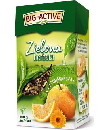 ZIELONA Z POMARA CZ LI CIASTA Herbata Owocowa Naturalna Polska Herbapol