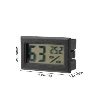 Garosa Embedded Digital Hygrometer Thermometer Accurate Humidity Monitor Fast Temperature Meter with Built-in Probe - Buy Online on SooperMarket.com