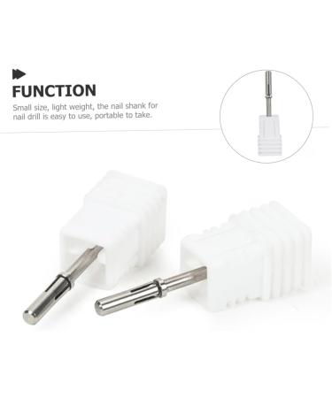 FOMIYES Nail Shank for Women Drill Shank for Nails Manicure Art Drill Shank Drill Shank Replacement for Acrylic Women Manicure Supplies Tungsten Steel Small Women's Nail Drill - Buy Online on SooperMarket.com