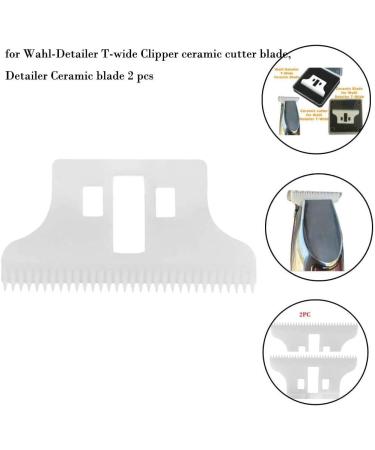 AIDIRui Ceramic Blade 2Pcs Ceramic Cutter Blade Replacement for -Detailer T-Wide - Buy Online on SooperMarket.com