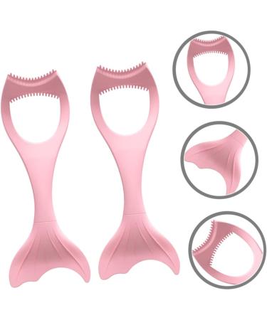 Healeved 2pcs Mascara Brush Makeup Tools Make up Tools for Women Eyeliner Aid Lash Tool Pink - Buy Online on SooperMarket.com