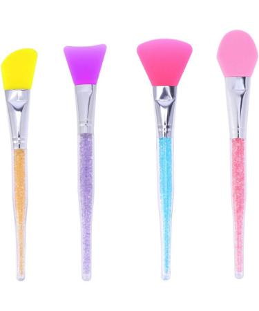 FOMIYES Silicone Brush Facial Brush Facial Brush Silicone Makeup Brush Cosmetic Applicator 14*4cm Blue - Buy Online on SooperMarket.com