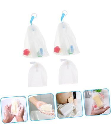 PLAFOPE 4pcs Foaming Net Purpose Soap Car Foaming Bags Cleansing Foaming Cup or - Buy Online on SooperMarket.com