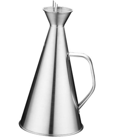 Zerodeko 3pcs Oil Holder Olive Oil Bottle Dispenser Vinegar Bottle Olive Oil Dispenser Cooking Oil Dispenser Kitchen Things Olive Oil Nozzle Oil Decanter Container Stainless Steel mediumx3pcs As Shownx3pcs - Buy Online on SooperMarket.com