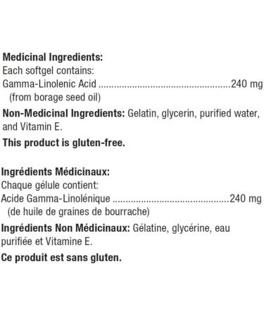 Metagenics - OmegaGenics GLA 240 - Gamma-Linolenic Acid (from borage seed oil) - 90 Softgels - Buy Online on SooperMarket.com