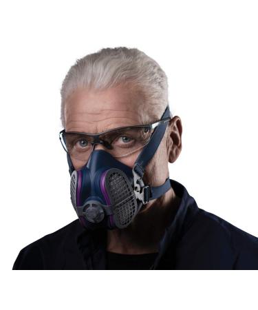 GVS Elipse P100 Dust Half Mask Respirator | Blue | Reusable Filters Included - Buy Online on SooperMarket.com