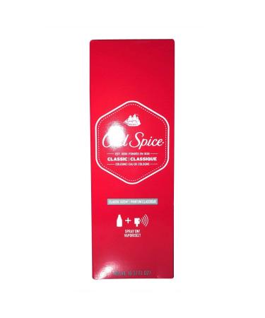 Procter & Gamble Old Spice Classic Cologne Spray Classic Scent 6.37 oz (Pack of 12)