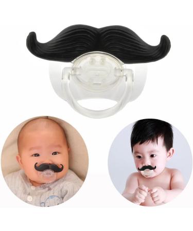 Binnan Baby Pacifier | Funny Mustache Pacifier for Babies & Toddlers | International Shipping Available - Buy Online on SooperMarket.com