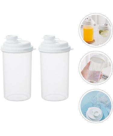 Cabilock Clear Water Bottles 2pcs Cold Brew Cup Water Jug Fridge Kettle Plastic Water Bottles Plastic Bottles Server with Cover - Buy Online on SooperMarket.com