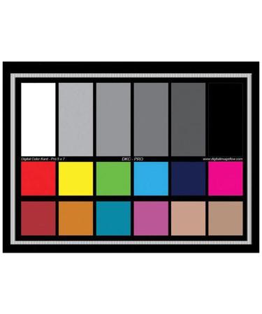 DGK Color Tools DKC-Pro Color Calibration & White Balance Chart Set, Set of 2