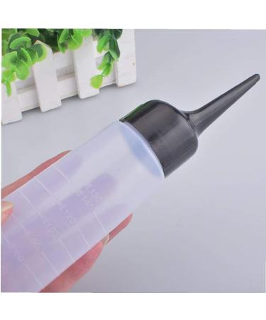 Zonfer 1pc 150ml Salon Hair Color Measuring Applicator Bottle Scale Hairdressing Hair Styling Tool - Buy Online on SooperMarket.com