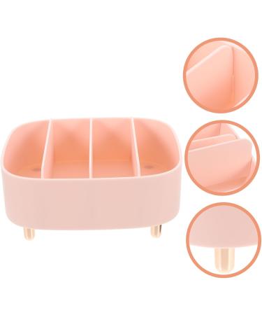 PLAFOPE Makeup Eyeshadow Box Makeup Storage Box Eyeshadow Divided Palettes Holder Divided Makeup Holder Eye Shadow Organizer 20.6X20X8.6CM Pink - Buy Online on SooperMarket.com