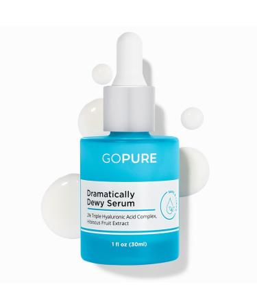 goPure Power Serum Trio Set | Radiant Vitamin C Hydrating Hyaluronic Acid & Bakuchiol Retinol - Brighten & Moisturize Skin | 3 Serums 1.0 fl oz - Buy Online on SooperMarket.com