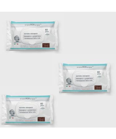 Fiocchi di Riso 3 packs of cleaning cloths (60 pieces each) 60 pieces (pack of 3)