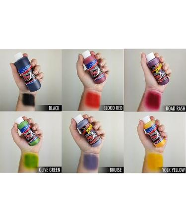 ProAiir Face & Body Painting Makeup - 6 Bruising Colors 1 oz | International Shipping Available - Buy Online on SooperMarket.com