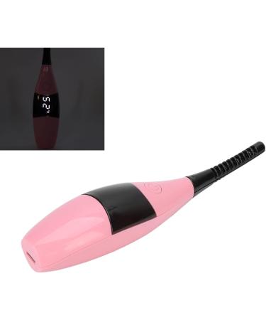 Verdant Touch USB Rechargeable Eyelash Curler Heated Electric Eyelash Curler USB Rechargeable Pink Temperature Display 4 Gear - Buy Online on SooperMarket.com