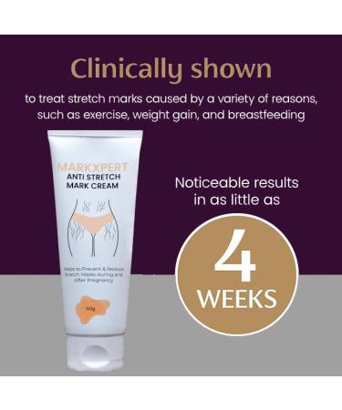Stretch Marks Removal Cream | Safe for Pregnancy | Dermatologically Tested | All Skin Types | 100g - Buy Online on SooperMarket.com