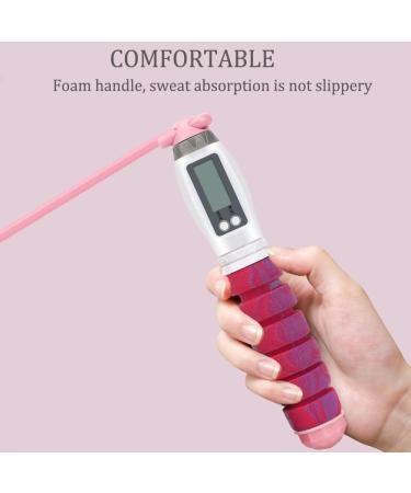 Adjustable Workout Jump Rope with Counting & Calorie Counter - Tangle-Free Speed Jumping Rope for Fitness, Gym - 9.85ft for Men, Women, Kids - Buy Online on SooperMarket.com