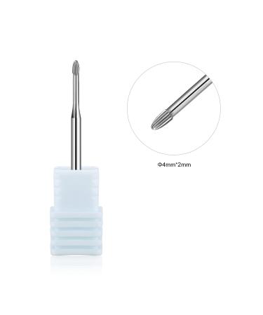 NMKL38 Tungsten Carbide Nail Drill Bits 3/32 - Cuticle Clean Burrs for Electric Nail File Machine | Manicure Tools for Salon - Buy Online on SooperMarket.com