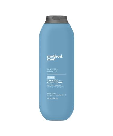 Method Men 2 in 1 Shampoo and Conditioner Glacier + Granite 14 oz