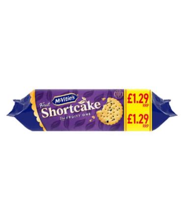 McVitie's Fruit Shortcake Biscuits 200g x Case of 12