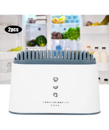 2 Pack Refrigerator Activated Carbon Deodorizer Box - Household Freshness & Odor Control - Buy Online on SooperMarket.com