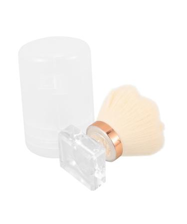 HAPINARY 1 Set Nail Brush Nail Dust Brush Manicure Brush Nail Dust Clean Brush for Makeup Multi-use Makeup Nail Cleaning Brush Nail Art Brush Makeup Brush with Handle Makeup Powder Brush