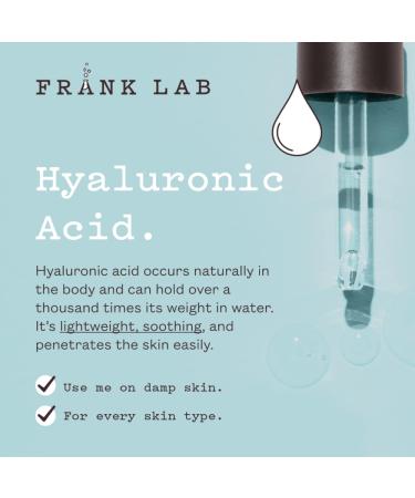 Frank Body Hyaluronic Acid Body Serum | Vegan Cruelty-Free Hydration & Barrier Protection | Niacinamide 3% & Ceramides | 4.73 fl oz - Buy Online on SooperMarket.com