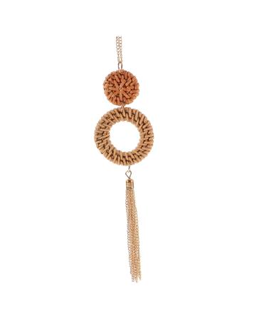 EXCEART Choker Fringe Trim Decorative Necklace Delicate Necklace Necklaces Cool Necklace Charm Jewelry Metal
