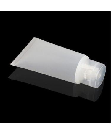 20 Pcs Transparent Soft Plastic Sample Tubes 30ml - Refillable Packaging for Cosmetics Shampoo Shower Gel Body Lotion - International Shipping - Buy Online on SooperMarket.com