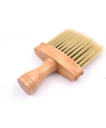 minkissy Face Duster Hair Cutting Neck Duster Barber Neck Brush Hair Sweep Brush Barber Hair Duster Hair Duster Brush Barber Neck Duster Shaving Brush Wooden Haircut Set Sharpen M Picture 1 - Buy Online on SooperMarket.com