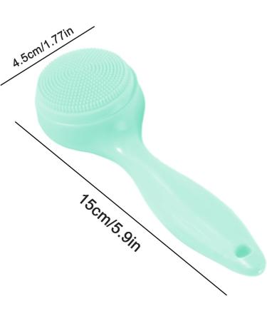Silicone Face Scrubber | Manual Face Cleansing | Handheld Facial Cleansing Scrub | Waterproof Cat Paw Shaped Manual Spatula Scrubber Skincare Face Cleanser for Women Silicone Face Brush - Buy Online on SooperMarket.com