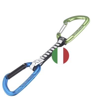 Salewa Expr Set Dyn Hot G3 STR/Wire Carabiner UNI BLUE/FLUO GREEN