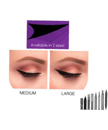 1pc Eyeliner Mold Lazy Silicon Eye Shadow Stamp Crease Applicator Silicon Eyeshadow Stamper - Buy Online on SooperMarket.com