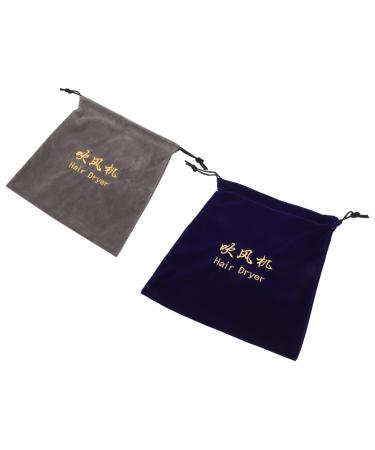 Baluue 6 Pcs Storage Bag Hair Dryer Pouch Travel Jewelry Bag Curl Hair Dryer Hair Dryer Dust Bag Velvet