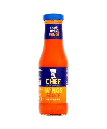 Chef Wings Sauce Glass Bottle 325G