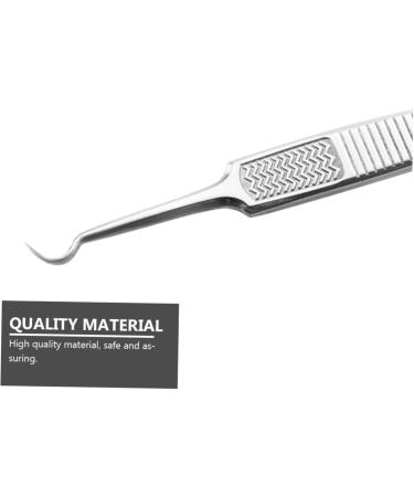 Beavorty 3pcs Clip Remover Pimple Remover Curved Pimple Tweezers Pimple Extractor Extruder Metal - Buy Online on SooperMarket.com