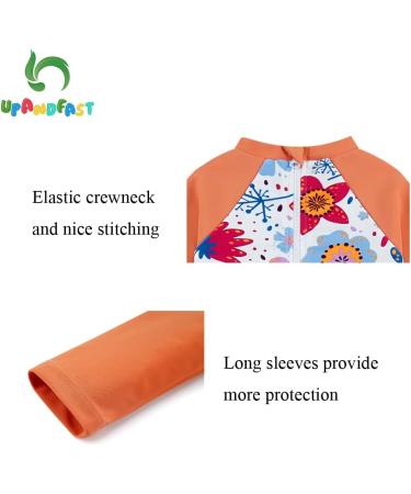 UPF 50+ Sunflower Baby Girls' Swimsuit with Snap Bottom | 18-24 Months - Buy Online on SooperMarket.com