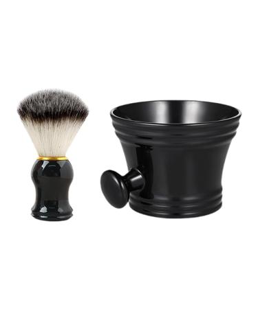 Perfeclan Razor Brush Set - Facial & Bar Cleaning Soap Brush with Bowl | Ideal for Home & Salon Grooming Accessories - Buy Online on SooperMarket.com