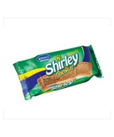 Wibisco Shirley Biscuits Coconut 100g Box of 12-Fd
