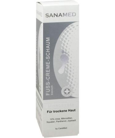 Sanamed foot cream foam "microsilver"