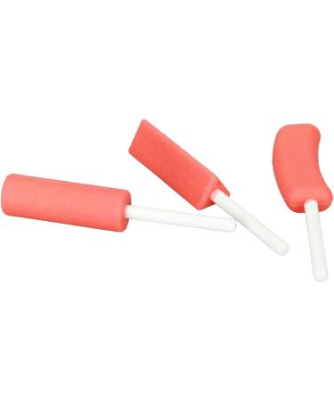 Portable Orthodontic Pacifiers with Flexible Leveling Shell - Professional Silicone Packaging 6 Pack - Tasty Red Strawberry Flavor - Buy Online on SooperMarket.com