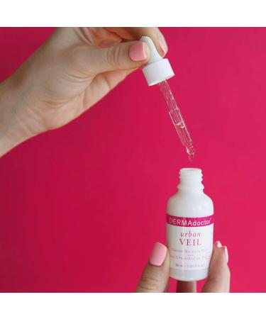 DERMAdoctor Urban Veil Cactus Moisture Elixir - Hydrating Serum for Radiant Skin | 1.01 oz - International Shipping Available - Buy Online on SooperMarket.com