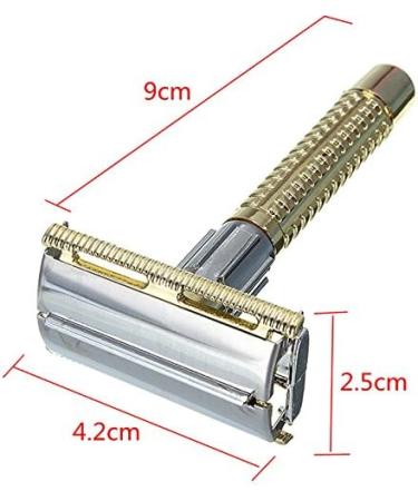 Tommy Lambert Double Edge Safety Razor Set for Men - Premium Quality Blade Shaving Kit - Buy Online on SooperMarket.com