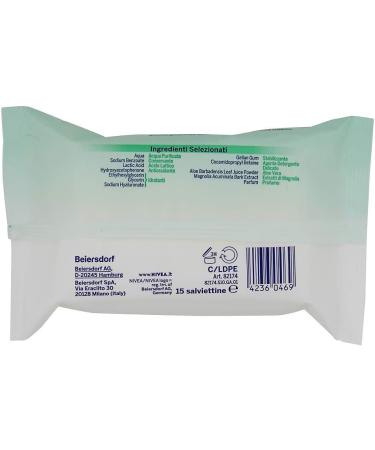 Salviettine Intime Nivea 15pz Aloe - Buy Online on SooperMarket.com