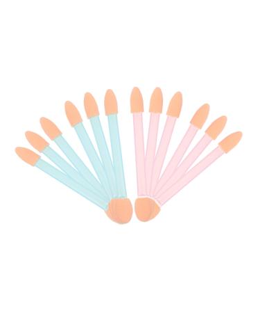 PLAFOPE 24pcs Women Eyeshadow Brush Foam Eyeshadow Makeup Sponge Sponge