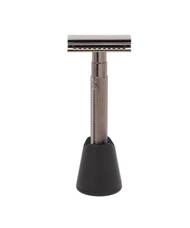 Double Edge Safety Razor Set with Stand | Reusable Manual Shaving Trimmer for a Smooth Shave | International Shipping Available - Buy Online on SooperMarket.com