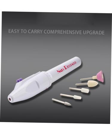 Healeved 1 Set Electric Nail Polisher Mini Electric Sander Mini Polisher Electric Tool Electrical Tools Power Tools Nail Art Tools Electric Small Model 16.5X3cm Assorted Color - Buy Online on SooperMarket.com