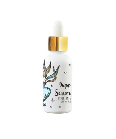 YuYa Cruelty-Free Makeup Night Serum - Hydrating Anti-Aging Formula with Hyaluronic Acid & Jojoba for Radiant Skin | 30 ml | International Shipping - Buy Online on SooperMarket.com