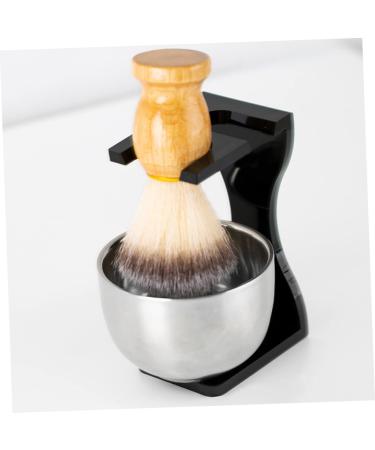 NOLITOY 3 Sets Men's Shaving Kit | Beard Brush Shaving Cream & Razors | Premium Grooming Essentials for Men - Buy Online on SooperMarket.com